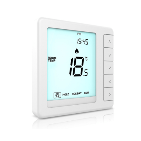 Heatmiser Slimline-B V3 Battery Powered Programmable Thermostat